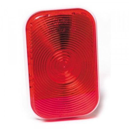 GROTE Stt Lamp-Red-Sealed Rectangular, 52202 52202